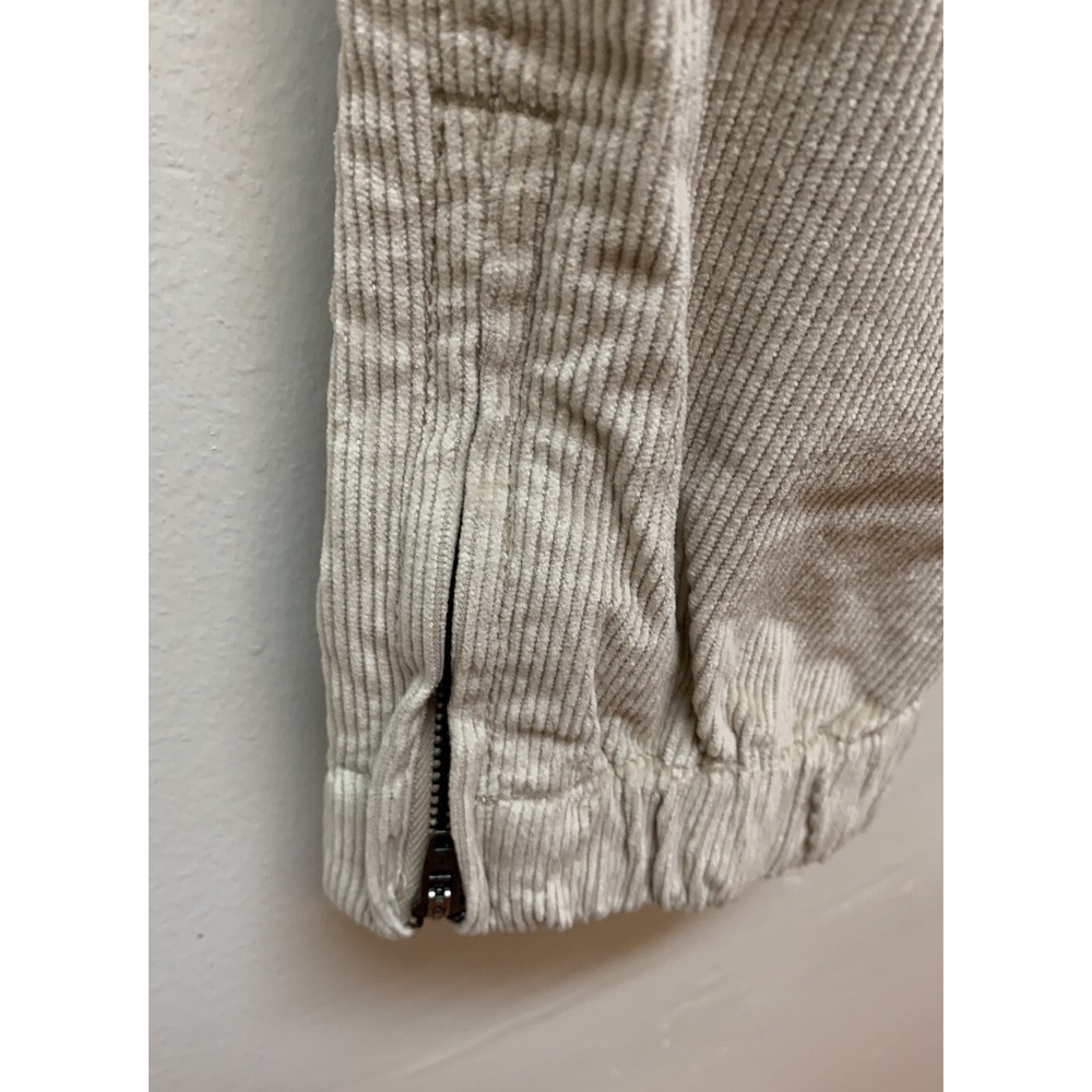 Banana Republic Corduroy Athletic Tapered Zip Ankle Crop Pants Women's 14S NEW - Picture 3 of 8